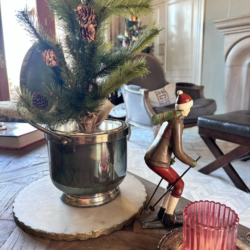 Wallace Silversmiths Silver Ice Bucket Vintage Madmen